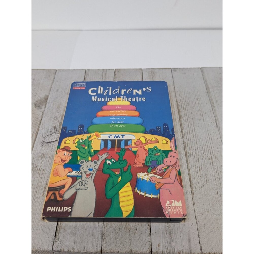 Children's Musical Theater Interactive Compact Disc Phillips CD-i
